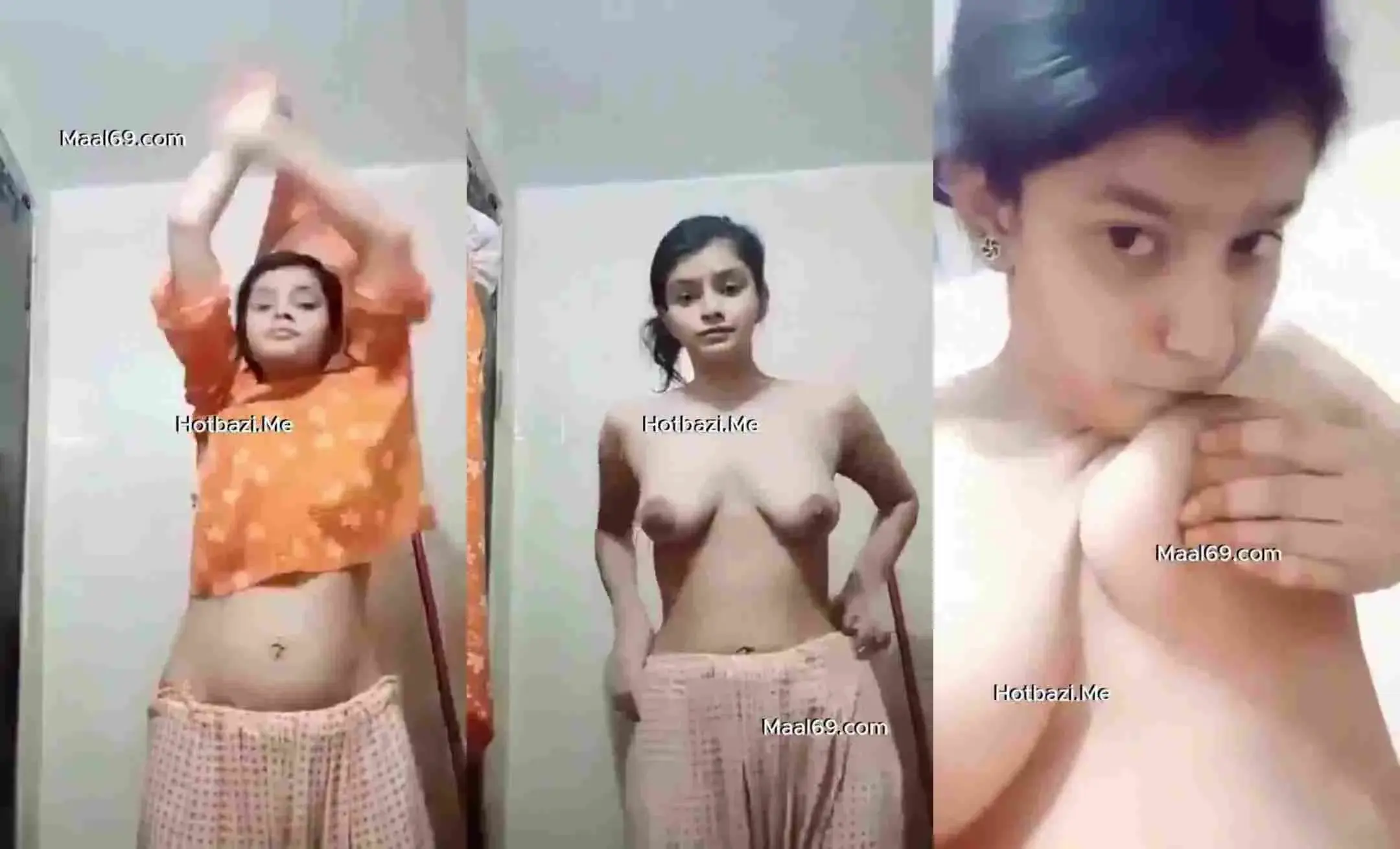 Cute Indian Girl Making Nude Video